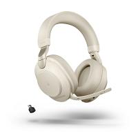 Jabra Evolve2 85, MS Teams, Link 380c, Beige - Over-Ear Headset